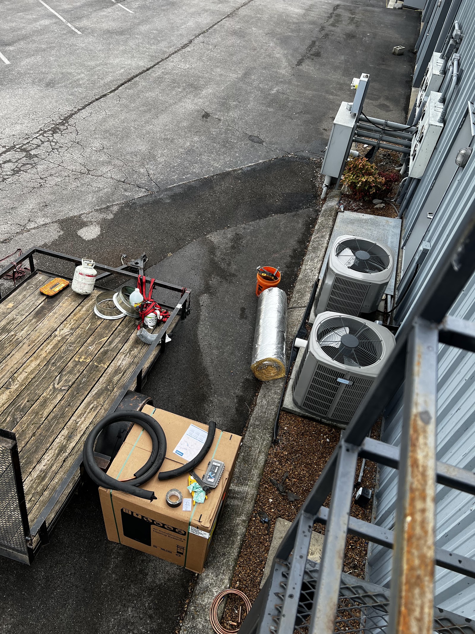 Ductwork installation